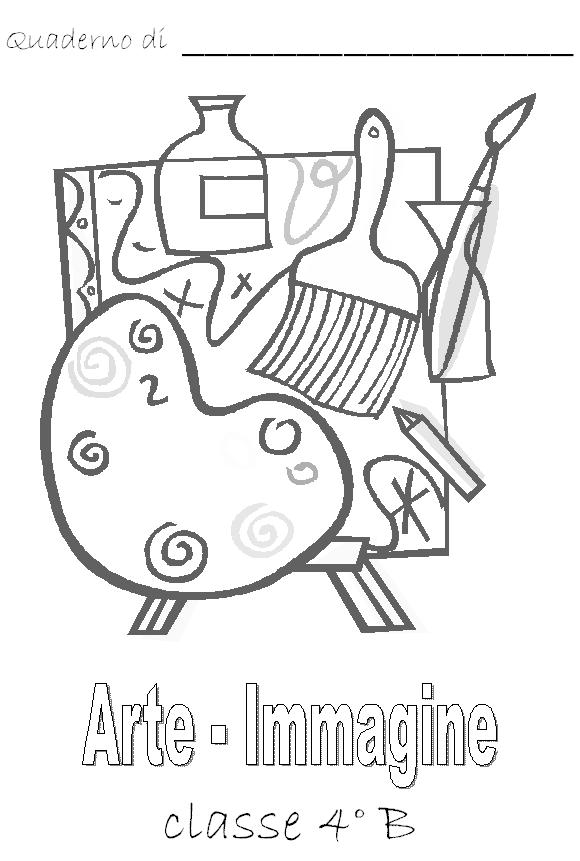 Copertina Del Quaderno Di Arte Risorse Per La Scuola