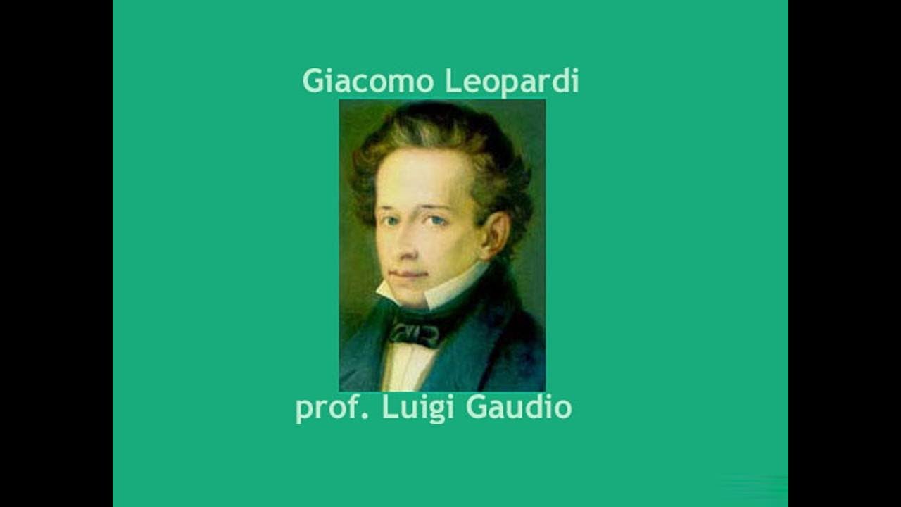 Analisi del testo La quiete dopo la tempesta di Leopardi