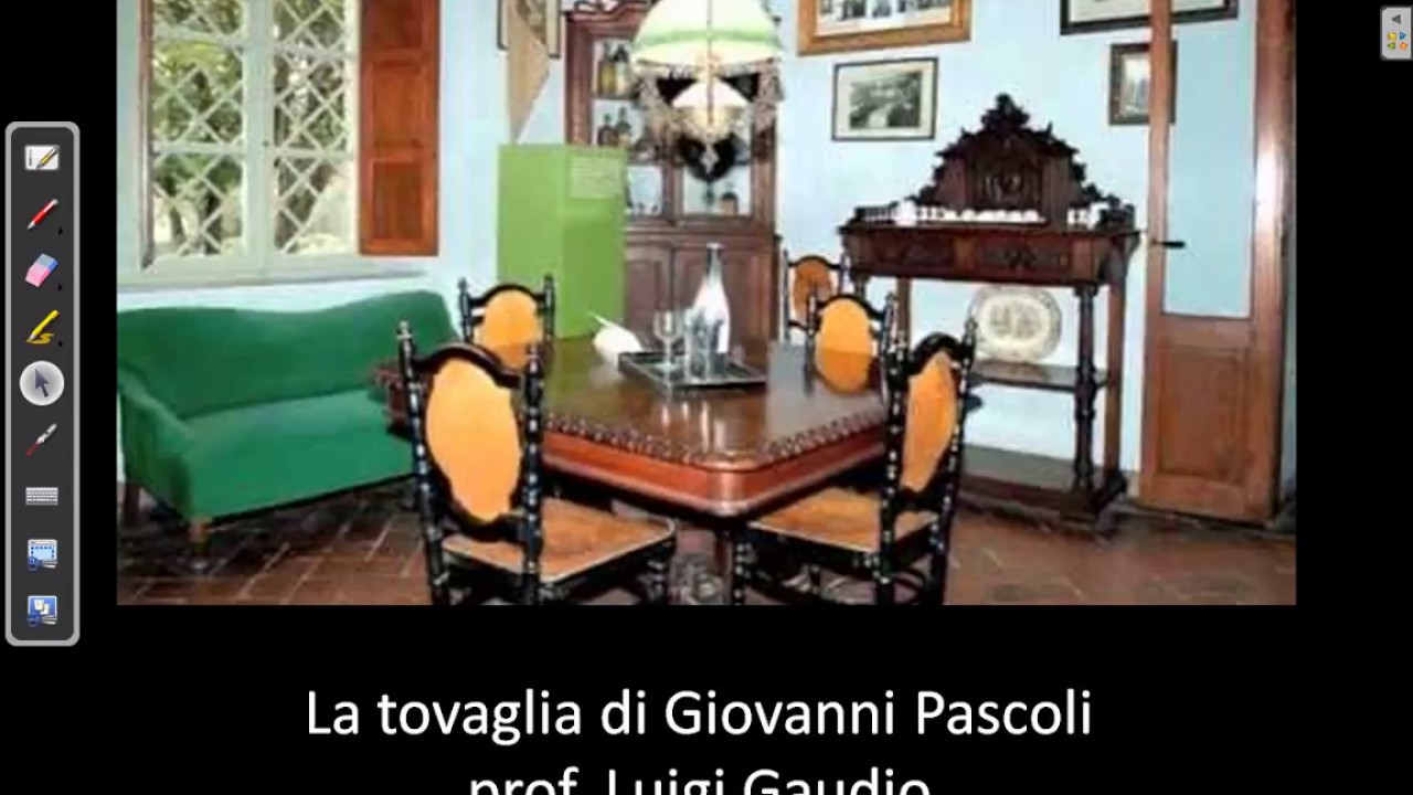 La tovaglia di Giovanni Pascoli