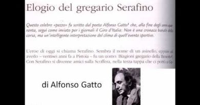 Elogio del gregario Serafino di Alfonso Gatto