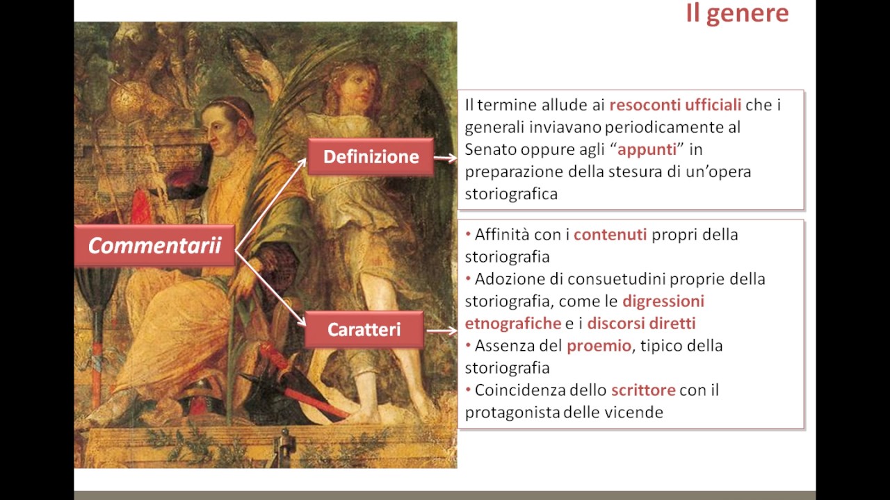 I commentari: le opere storiche di Cesare De bello gallico e civili
