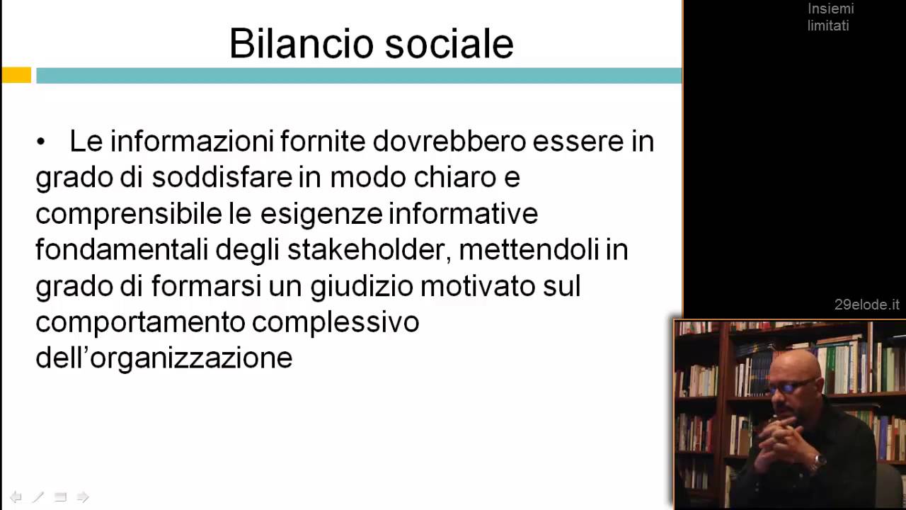 Bilancio sociale – Videocorso Dirigenza Scolastica – 29elode.it