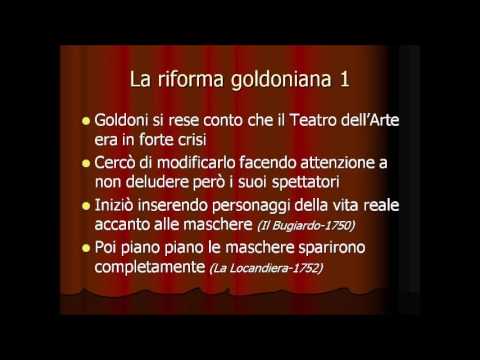 La riforma goldoniana: mettere il mondo in teatro