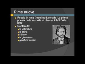 Introduzione a Carducci