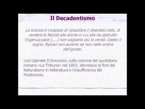 Il decadentismo