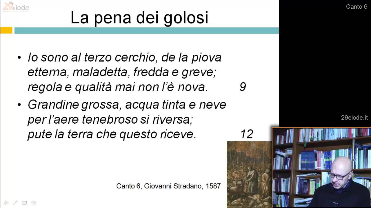 La pena dei golosi – Divina Commedia – Inferno