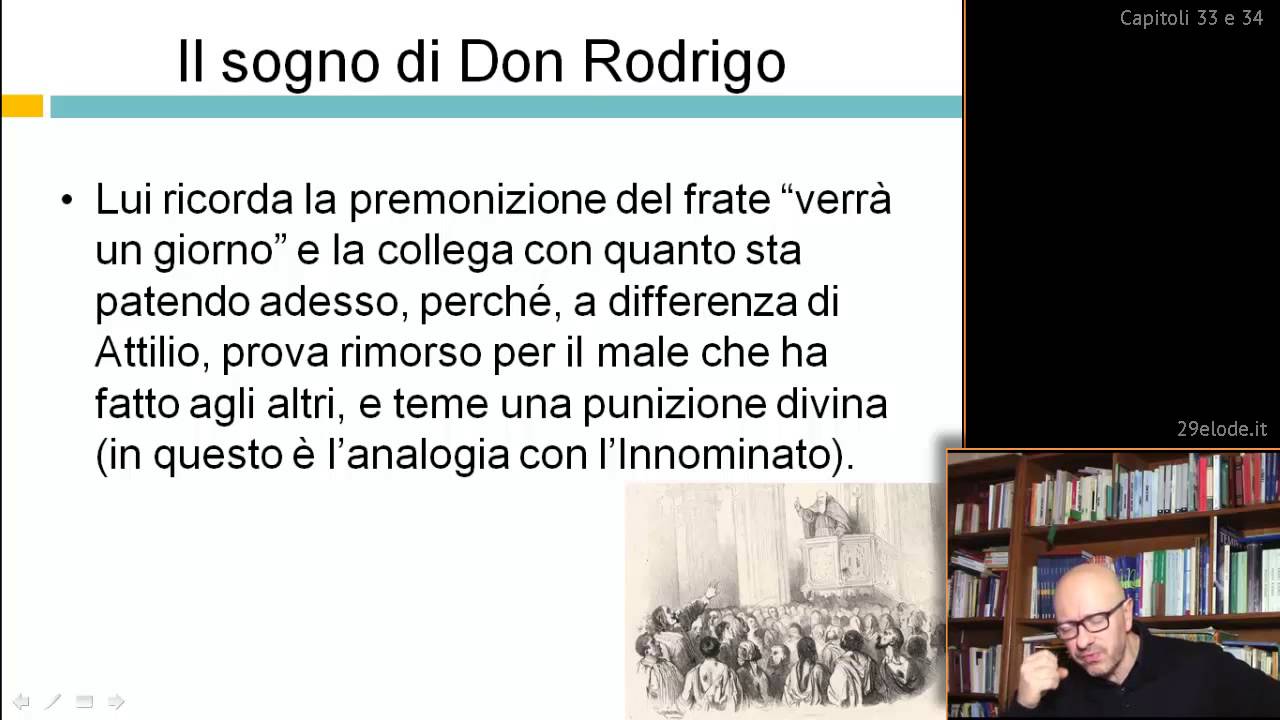 Il sogno di Don Rodrigo – Videocorso su I Promessi sposi – 29elode