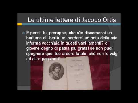 Il colloquio con Parini dalle Ultime lettere di Jacopo Ortis