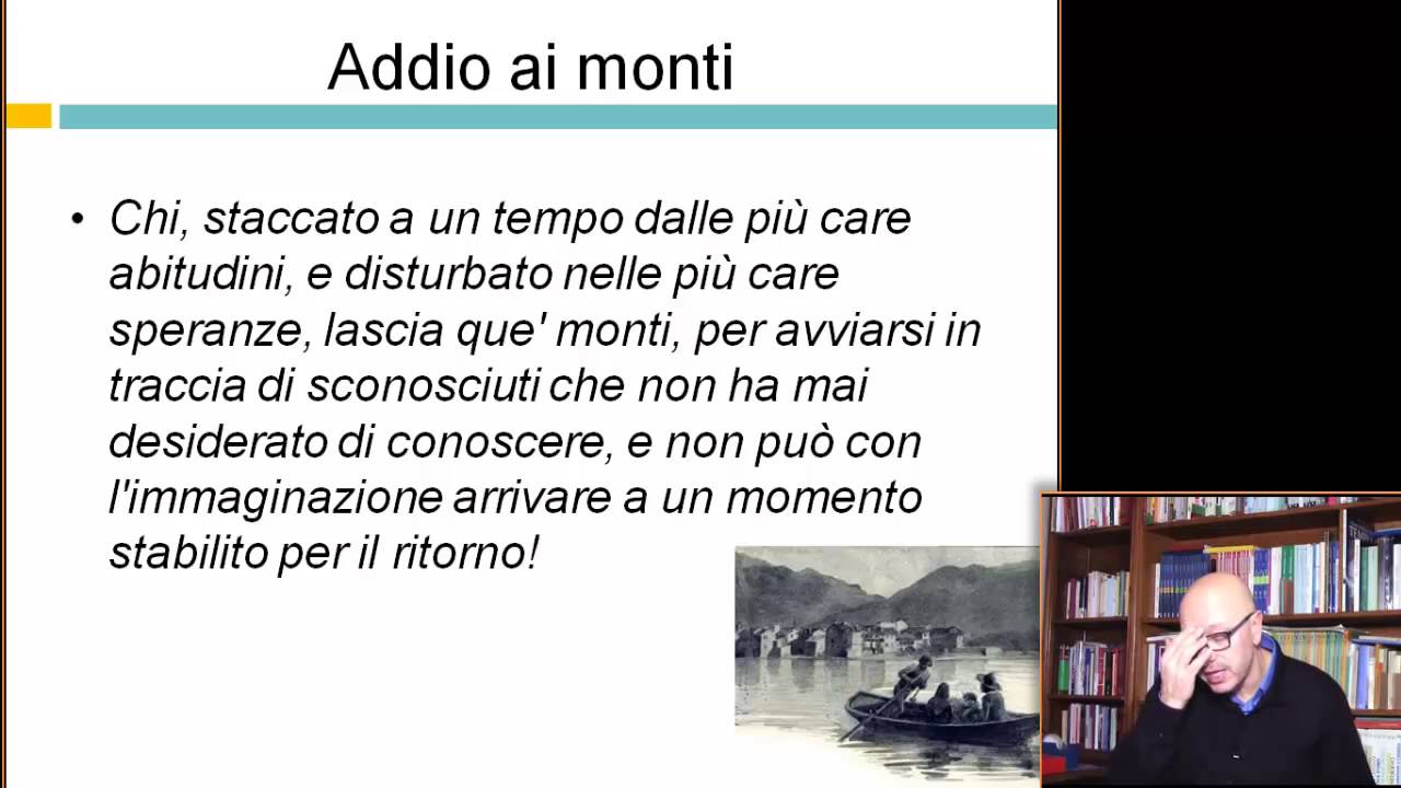 Addio ai monti – Videocorso su I Promessi Sposi – 29elode.it