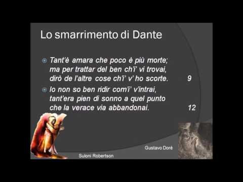 La Divina Commedia Inferno Canto I vv  1-45