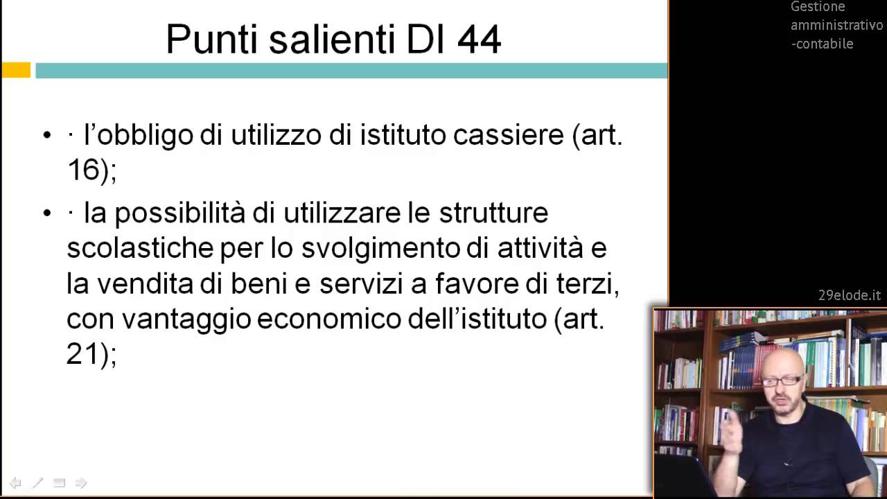 Gestione amministrativo-contabile – Dirigenza scolastica – 29elode