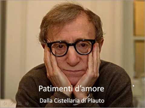 Patimenti d’amore in Plauto