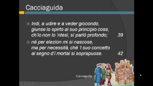 Fine della spiegazione del canto quindicesimo del Paradiso vv. 31-148