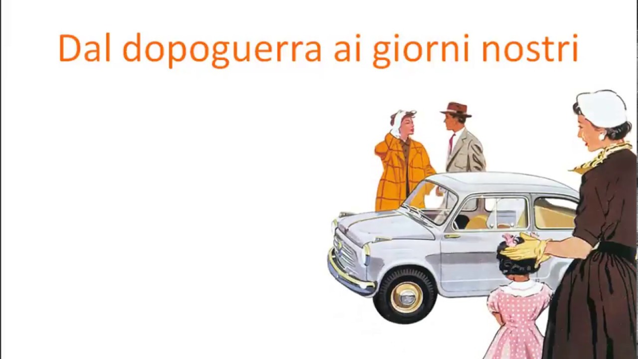 Dal secondo dopoguerra ai giorni nostri