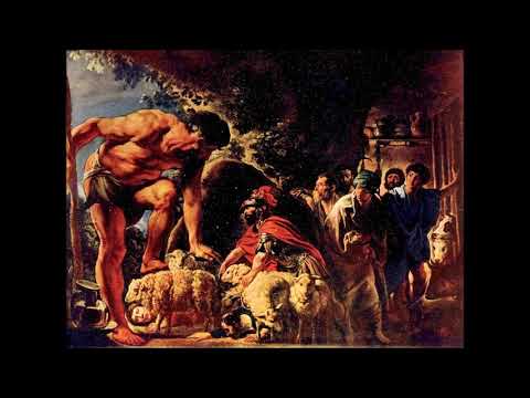 Nella terra dei ciclopi terza parte. La conclusione Odissea IX vv. 353-467