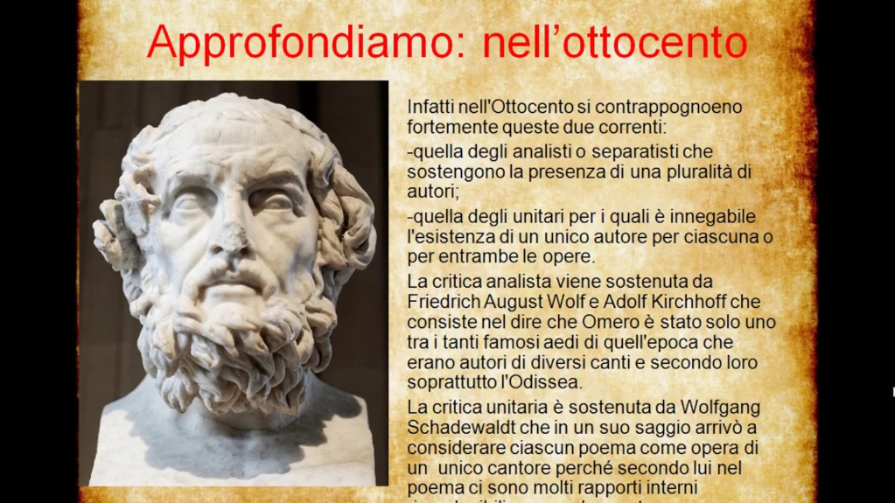Omero tra storia e leggenda