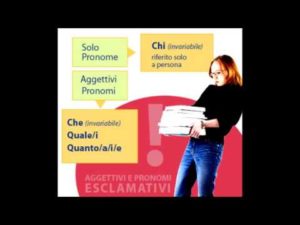 Pronomi e aggettivi interrogativi ed esclamativi pronomi misti numerali