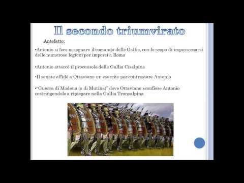 Due protagonisti dopo Cesare: Antonio e Ottaviano