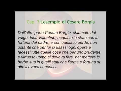 L’esempio di Cesare Borgia ll capitolo settimo del Principe