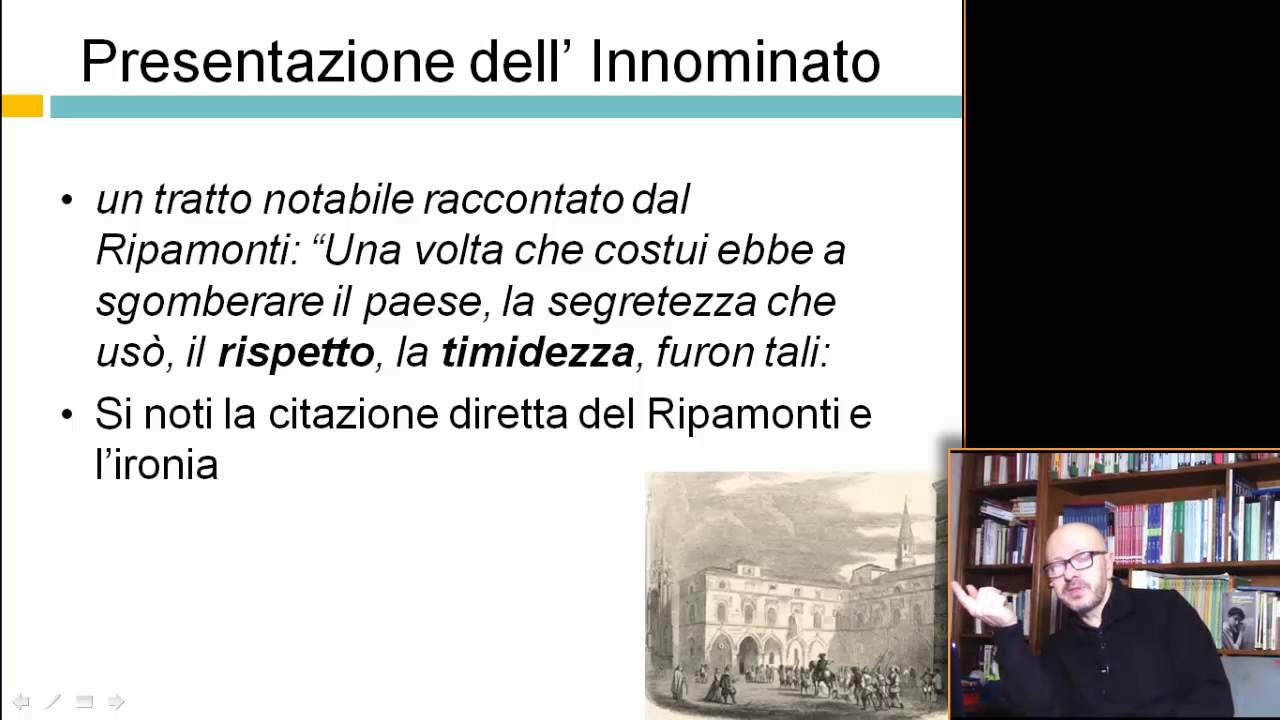 L’Innominato – Videocorso su I Promessi Sposi – 29elode.it