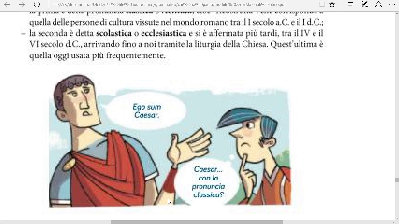 Primo approccio col Latino