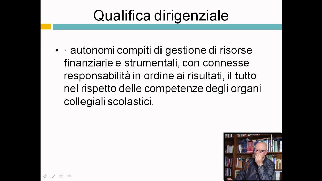 Qualifica dirigenziale – Dirigenza scolastica