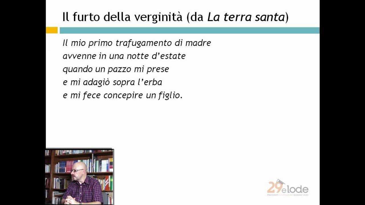 Alda Merini – Cenni biografici – Videolezioni di Letteratura del 900