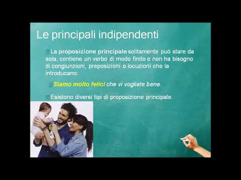 Proposizioni indipendenti