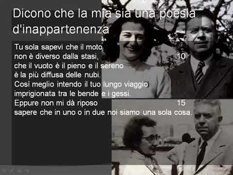 Dicono che la mia sia una poesia d’inappartenenza di Eugenio Montale