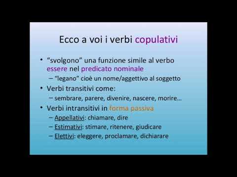 Verbi copulativi
