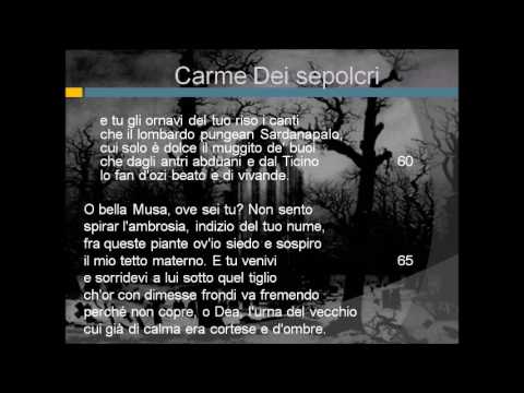 Carme Dei Sepolcri lettura e commento dei versi 40-69