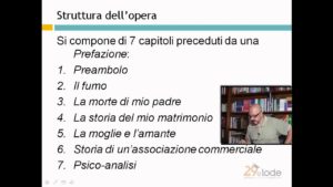 La coscienza di Zeno – Italo Svevo – Lezioni di letteratura del 900
