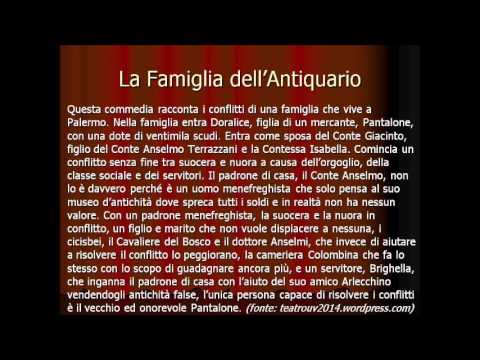 Conclusione de La famiglia dell’antiquario di Goldoni