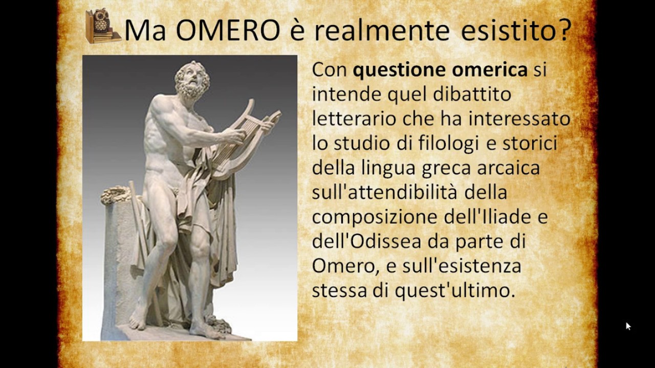 Omero e la questione omerica
