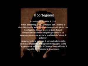 Il Cortegiano di Baldassarre Castiglione