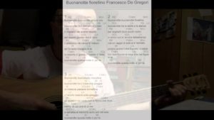 Buonanotte fiorellino cover Francesco De Gregori