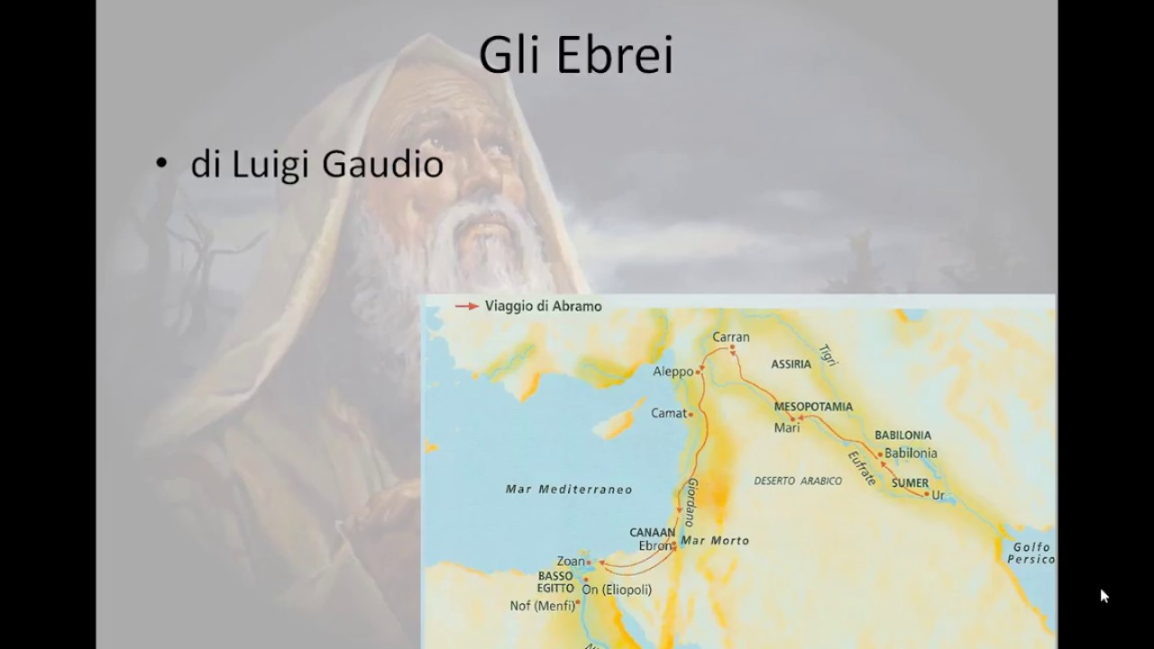 Verso la terra promessa: gli Ebrei