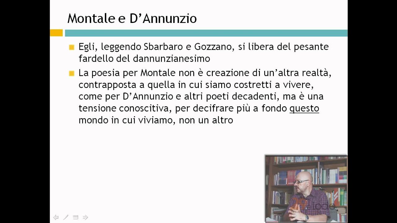 I primi anni e formazione di Eugenio Montale – Videolezioni di letteratura
