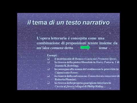 I temi di un racconto