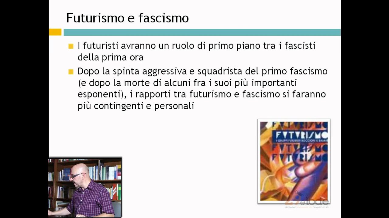 Influenze del futurismo – Futurismo e interventismo – Videolezioni di Letteratura del 900