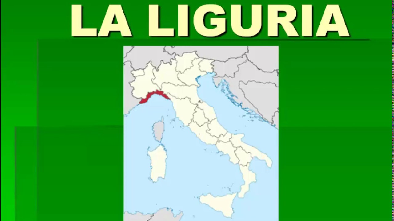 Liguria. Lezione di geografia