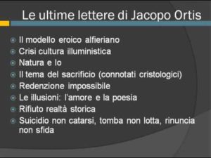Le ultime lettere di Jacopo Ortis