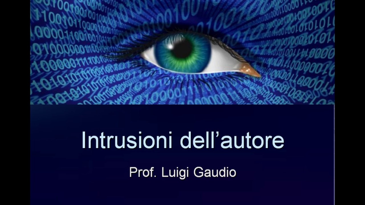 Le intrusioni dell’autore
