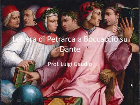 L’ombra di Dante. Lettera di Petrarca a Boccaccio