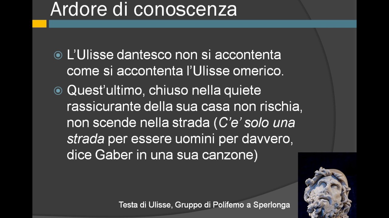 Canto ventiseiesimo dell’ Inferno dal verso 79 alla fine v. 142