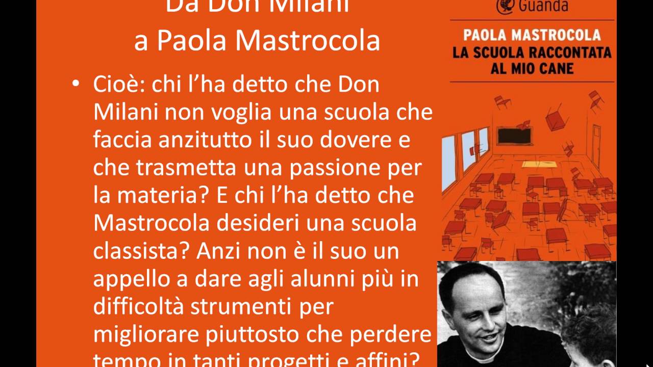 La scuola raccontata al mio cane di Paola Mastrocola
