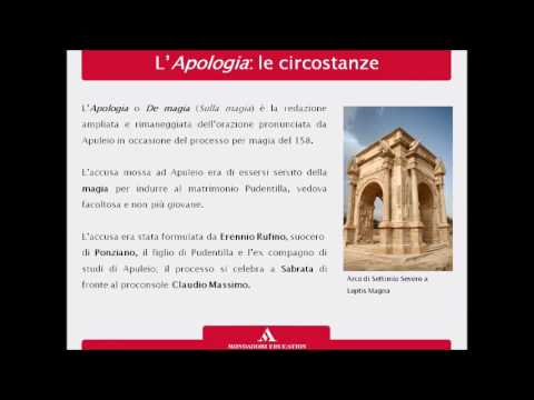 Apuleio prima lezione