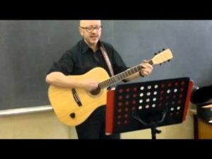 Giorgio Gaber interpretato da Luigi Gaudio