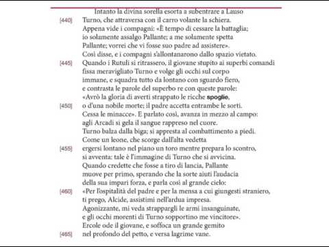 La morte di Pallante