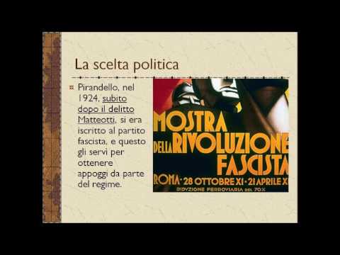 Biografia di Luigi Pirandello figlio del Caos